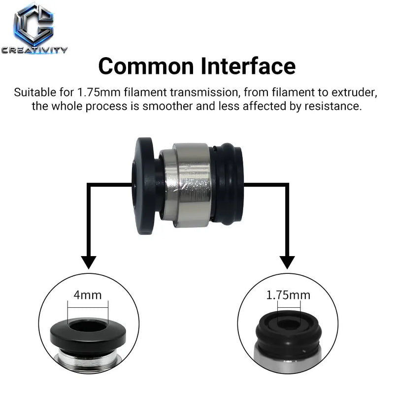 For Lab X1 P1P P1S A1 3D Printer PTFE Tube Hall Switch Pneumatic Connector Filament Extruder 3D Printer Parts Pneumatic Fitting