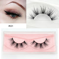 Visofree Mink Lashes 3D Mink Eyelashes 100% Cruelty free Lashes Handmade Reusable Natural Eyelashes Popular False Lashes Makeup
