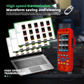 BSIDE 4-IN-1 Handheld Oscilloscope Digital Multimeter+Function Signal Generator Dual Channel O7:25MHz/O9:50MHz Current Tester