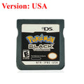 USA Pokemon NDS Game Card 3DS 2DS DS Card SoulSilver HeartGold Platinum Game Card Game Card BLACK Collecting Hobbies Gifts