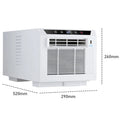 Mini Portable Mobile Cooling Air Conditioner USB Fast Charging Free Installation Remote Control Timing For Home Office Outdoor