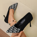Spring Autumn New Simple Style Shallow Mouth Women's High Heel Shoes 2026 Fashion Pointed Toe Casual Thin Heel Women Single Shoe