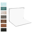 Photography Background Kit with Reflective Cardboard 7 Background Papers Photo Backdrop Boards for Food Makeup Product Cosmetics