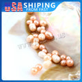 Freshwater Cultured Pearl About 20 - 25 Beads 5 - 7mm Love Wish Oyster Jewelry DIY Accessories Special - Visuel 2 | SAMAG