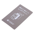 Grey Anti-Metal Magnetic NFC Sticker Paster For iPhone Cell Phone Bus Access Control Card IC Card Protection Supplies
