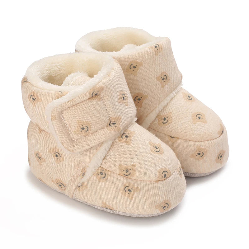 Winter Newborn Boys and Girls Cute Cartoon Cotton Shoes - View 8 | SAMAG