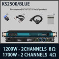 FUHAM KS2500 Digital Power Amplifier 2/4 Channel 8 Ohm 1200W Audio Amplifier Digital Amplifier Audio DJ Stage Performance