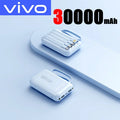 VIVO Mini 500000mAh Power Bank Super Fast Charging 4 in 1 Built in Cables LED Digital Display Power Bank for iPhone Samsung