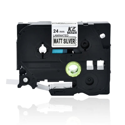Compatible Brother TZE-M951 tz-M951 24mm black on matte | SAMAG