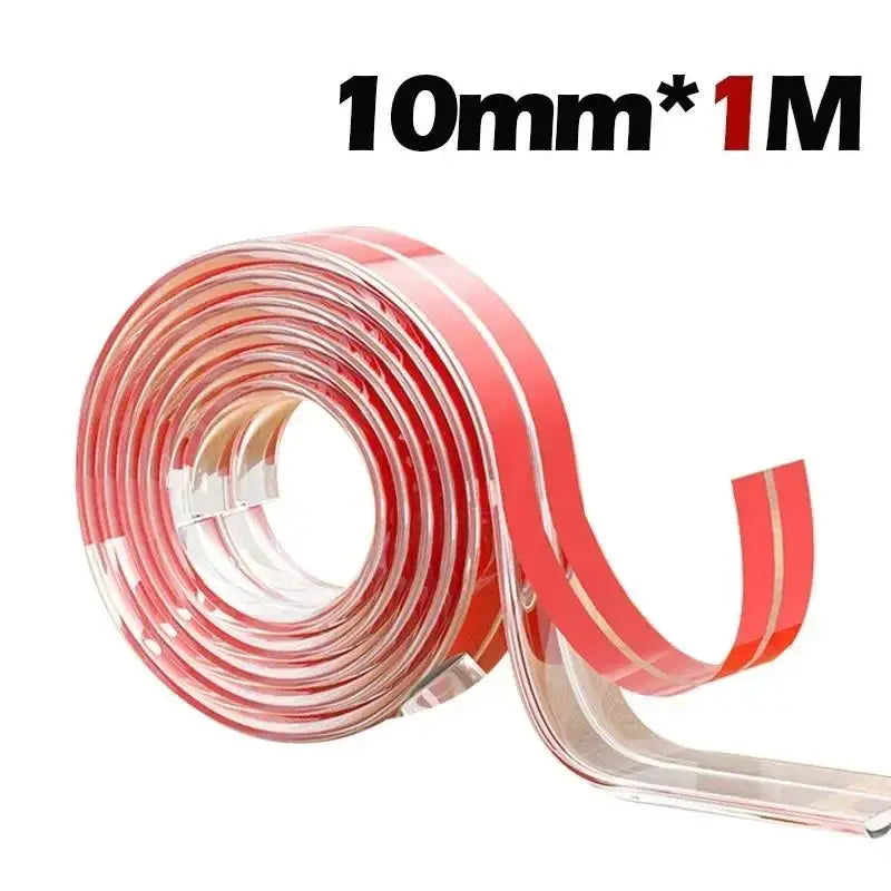 1/2/ Table Edge Guard Furniture Corner Protector Strip Self Adhesive Transparent Kids Collision Proof Soft Bumper Baby Safety