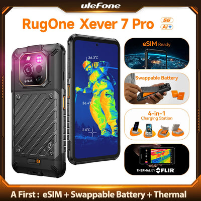 Ulefone RugOne Xever 7 Pro 5G Rugged Phone Thermal | SAMAG