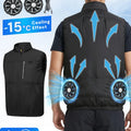 Popular Fan Vest 2026 Summer Cooling Wearable Air-conditioned Clothes Lightweight for Outdoor Walking Fishing Commute Camping
