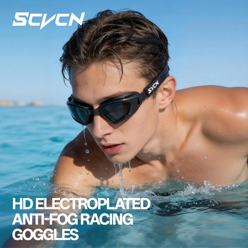 SCVCN Professional Swimming Goggles Anti-fog Waterproof | SAMAG