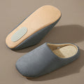 Asgard Women Warm House Slippers Winter 2024 New Silent Flat Bedroom Slides Indoor Cozy Fur Women Cotton Shoes Men Fuzzy Slipper