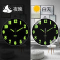 Luminous wall clock Wall clock mute quartz clock new simple wall clock wall watch clock wall hanging Nordic home time
