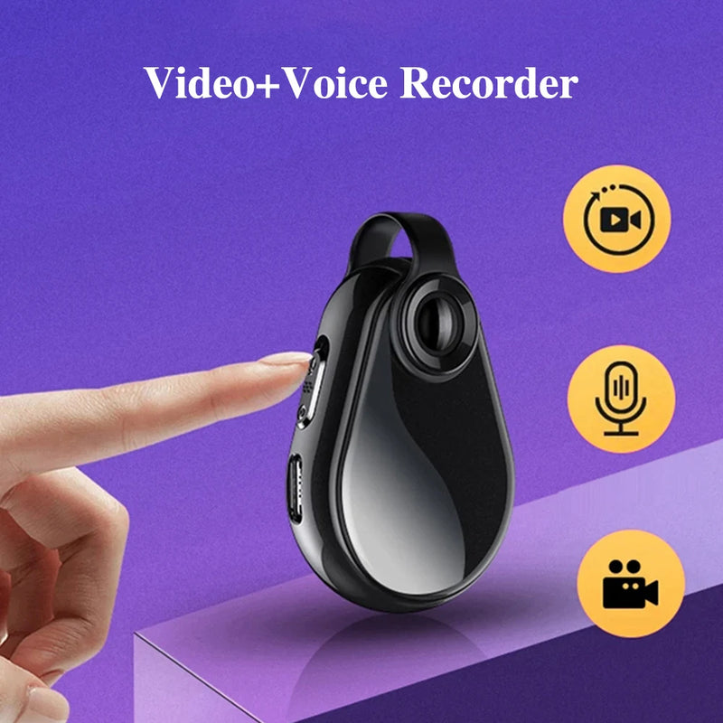 1080P Action Camera Oculta Wide View Angle Portable Small Nacklace Audio Video Voice DV Dictaphone 8-128GB Digtal Recorder Cam