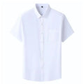 Men's Shirt Plus Size Summer Short Sleeves Tees Business | SAMAG