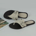 Summer Slippers Women's Beach Flip Flops Comfortable Soft Sole Ladies Slides Casual Buckle Belt Brand Designer Flat Shoes
