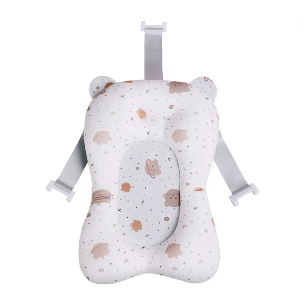 Safety Rabbit Anti-Slip Bear Baby Bath Cushion Newborn Bath Seat Infant Bathtub Pad Shower Support Mat Baby Shower Products