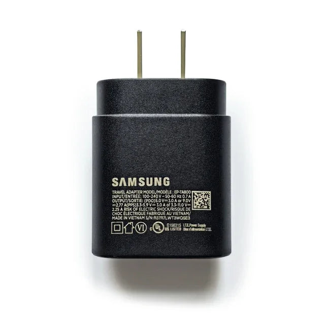 Original 25w Samsung Charger Super Fast Charge Type C Adapter Samsung Galaxy S25 S24 FE S23 S22 A35 A34 Z Fold Z Flip 7 6 5