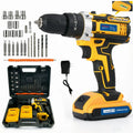Lithium Battery Cordless Electric Screwdriver, Multifunctional Hand Impact Drill Combo Tool Set, Portable - View 9 | SAMAG