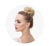 Synthetic Chignon