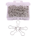 100pcs/set Metal Gourd Pins Bulb Safety Pins with Box for Quilting Sewing DIY Crafting Calabash Pins Knitting Stitch Marker