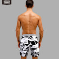 52025 Men's Cotton Modal Lounge & Pajama Shorts – Camouflage Print, Soft Breathable Comfort and Relaxed Everyday Fit