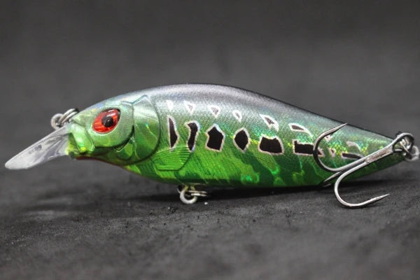 wLure Crankbait Fishing Lure 13g 9cm Medium Size 1-2 Meter Depth 3D Hard Vivid Eyes Tight Wobbler and High Frequent Action C735