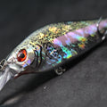 wLure Crankbait Fishing Lure 13g 9cm Medium Size 1-2 Meter Depth 3D Hard Vivid Eyes Tight Wobbler and High Frequent Action C735