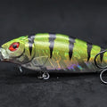 wLure Crankbait Fishing Lure 13g 9cm Medium Size 1-2 Meter Depth 3D Hard Vivid Eyes Tight Wobbler and High Frequent Action C735