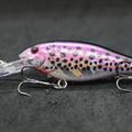 wLure Jerkbait Fishing Lure 11g 9.5cm 2.5 Meter Diving Crankbait Very Tight Wobbler with Darting 20 Colors C187