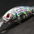 wLure Crankbait Fishing Lure 13g 9cm Medium Size 1-2 Meter Depth 3D Hard Vivid Eyes Tight Wobbler and High Frequent Action C735