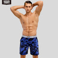 52025 Men's Cotton Modal Lounge & Pajama Shorts – Camouflage Print, Soft Breathable Comfort and Relaxed Everyday Fit