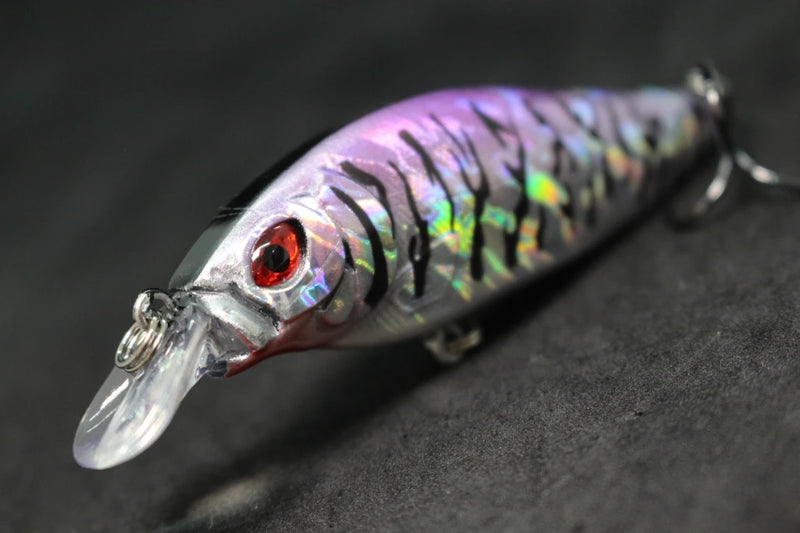 wLure Crankbait Fishing Lure 13g 9cm Medium Size 1-2 Meter Depth 3D Hard Vivid Eyes Tight Wobbler and High Frequent Action C735