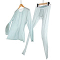 52025 Men's Ultra-Light Base Layer Set – Translucent Fabric with Barely-There Feel, Body-Hugging Fit and Anatomical U-Pouch