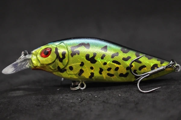 wLure Crankbait Fishing Lure 13g 9cm Medium Size 1-2 Meter Depth 3D Hard Vivid Eyes Tight Wobbler and High Frequent Action C735
