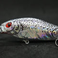 wLure Crankbait Fishing Lure 13g 9cm Medium Size 1-2 Meter Depth 3D Hard Vivid Eyes Tight Wobbler and High Frequent Action C735
