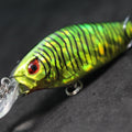 wLure Crankbait Fishing Lure 13g 9cm Medium Size 1-2 Meter Depth 3D Hard Vivid Eyes Tight Wobbler and High Frequent Action C735