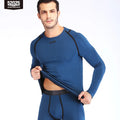 52025 Premium Carbon Fiber Warm Thermal Underwear Set – Fluffy Fleece Lining, Cozy Warmth and Winter Comfort