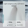 52025 Men's Ultra-Light Base Layer Set – Translucent Fabric with Barely-There Feel, Body-Hugging Fit and Anatomical U-Pouch