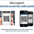 QR Code 1D/2D Ring Scanner Wearable Scanner Finger Barcode Reader Bluetooth Barcode Scanner Portable Bar code Scanner PDF Code