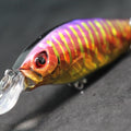 wLure Crankbait Fishing Lure 13g 9cm Medium Size 1-2 Meter Depth 3D Hard Vivid Eyes Tight Wobbler and High Frequent Action C735