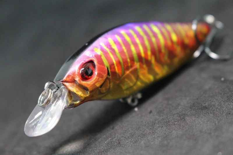wLure Crankbait Fishing Lure 13g 9cm Medium Size 1-2 Meter Depth 3D Hard Vivid Eyes Tight Wobbler and High Frequent Action C735