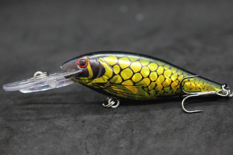 wLure Jerkbait Fishing Lure 11g 9.5cm 2.5 Meter Diving Crankbait Very Tight Wobbler with Darting 20 Colors C187