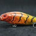 wLure Crankbait Fishing Lure 13g 9cm Medium Size 1-2 Meter Depth 3D Hard Vivid Eyes Tight Wobbler and High Frequent Action C735