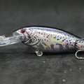 wLure Jerkbait Fishing Lure 11g 9.5cm 2.5 Meter Diving Crankbait Very Tight Wobbler with Darting 20 Colors C187