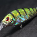 wLure Crankbait Fishing Lure 13g 9cm Medium Size 1-2 Meter Depth 3D Hard Vivid Eyes Tight Wobbler and High Frequent Action C735