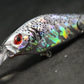 wLure Crankbait Fishing Lure 13g 9cm Medium Size 1-2 Meter Depth 3D Hard Vivid Eyes Tight Wobbler and High Frequent Action C735