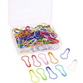 100pcs/set Metal Gourd Pins Bulb Safety Pins with Box for Quilting Sewing DIY Crafting Calabash Pins Knitting Stitch Marker